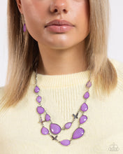 Load image into Gallery viewer, In All the BRIGHT Places PURPLE BRACELET-BRIGHT This Sway EARRINGS-BRIGHT Club

