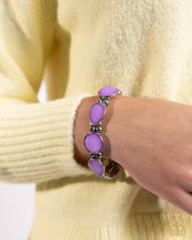 Load image into Gallery viewer, In All the BRIGHT Places PURPLE BRACELET-BRIGHT This Sway EARRINGS-BRIGHT Club
