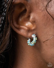 Load image into Gallery viewer, Earring Cuff: Iridescent Influence - Multi Hoop Earring: Iridescent Improv - Multi
