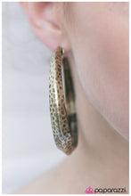 Load image into Gallery viewer, JUNGLE TO JUNGLE BRASS EARRINGS
