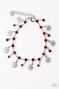 HIBISCUS BREEZE RED BRACELET