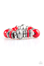 Load image into Gallery viewer, SEIZE THE SEASON RED BRACELET
