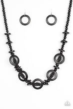 Load image into Gallery viewer, FIJI FOXTROT BLACK NECKLACE
