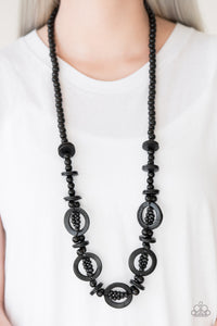 FIJI FOXTROT BLACK NECKLACE