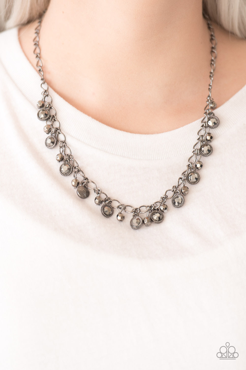 City Couture - Black NECKLACE