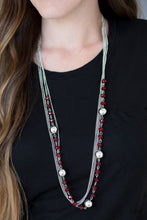 Load image into Gallery viewer, HIGH STANDARDS RED NECKLACE
