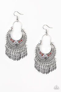 Walk On The Wildside RED EARRINGS