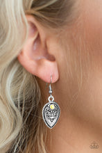 Load image into Gallery viewer, DISTANCE PASTURE YELLOW EARRINGS
