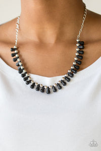 EXTINCT SPECIES BLACK NECKLACE