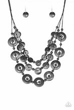 Load image into Gallery viewer, CATALINA COASTIN BLACK NECKLACE
