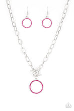 Load image into Gallery viewer, All In Favor - Pink NECKLACE
