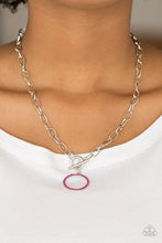 Load image into Gallery viewer, All In Favor - Pink NECKLACE
