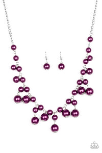 Soon To Be Mrs. - Purple NECKLACE