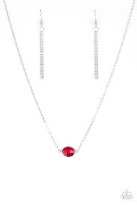 Fashionably Fantabulous - Red NECKLACE