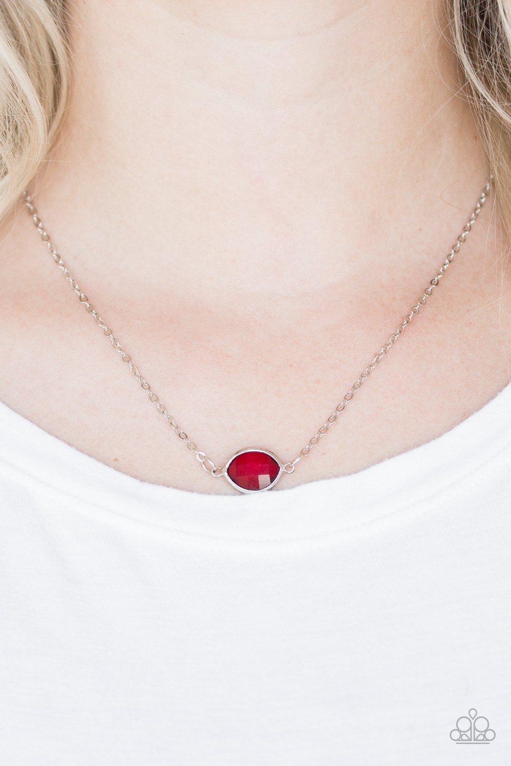 Fashionably Fantabulous - Red NECKLACE