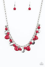 Load image into Gallery viewer, Flirtatiously Florida - Red NECKLACE
