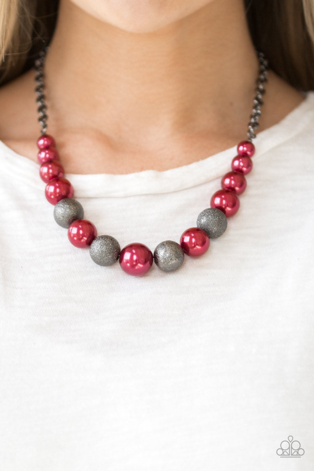 Color Me CEO - Red NECKLACE