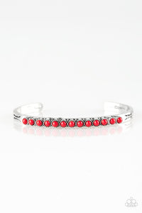 NEW AGE TRAVELER RED BRACELET