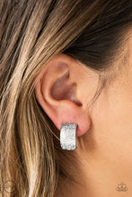 Load image into Gallery viewer, Cirque Du Couture - Silver CLIP ON EARRINGS
