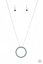 Load image into Gallery viewer, Center Of Attention - Green NECKLACE
