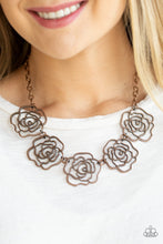 Load image into Gallery viewer, Budding Beauty - Copper NECKLACE
