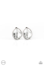 Load image into Gallery viewer, Movie Star Sparkle - White CLIP ON EARRINGS
