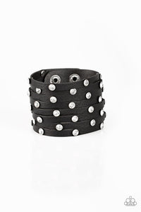 SASS SQUAD BLACK BRACELET