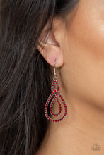 Load image into Gallery viewer, Sassy Sophistication - Red EARRINGS
