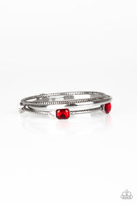 CITY SLICKER SLEEK RED BRACELET