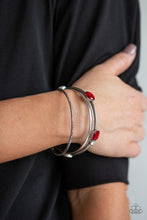 Load image into Gallery viewer, CITY SLICKER SLEEK RED BRACELET
