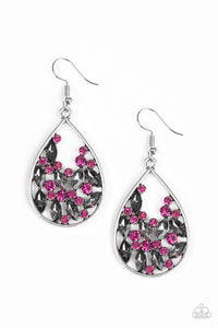 CASH OR CRYSTAL? PINK EARRINGS