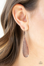 Load image into Gallery viewer, TERRA TEARS COPPER EARRINGS
