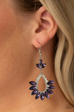 Load image into Gallery viewer, Extra Exquisite - Purple EARRINGS
