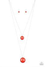 Load image into Gallery viewer, DESERT MEDALLIONS RED NECKLACE
