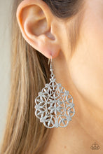 Load image into Gallery viewer, Garden Party Princess - White EARRINGS
