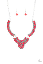 Load image into Gallery viewer, Omega Oasis - Red NECKLACE
