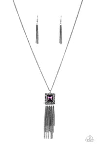 SHIMMER SENSEI PURPLE NECKLACE