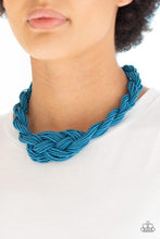 Load image into Gallery viewer, A Standing Ovation - Blue NECKLACE
