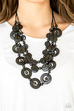 Load image into Gallery viewer, CATALINA COASTIN BLACK NECKLACE
