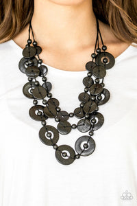 CATALINA COASTIN BLACK NECKLACE