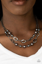 Load image into Gallery viewer, GLIMMER TAKES ALL BLACK NECKLACE
