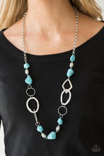 Load image into Gallery viewer, THAT&#39;S TERRA-IFIC BLUE NECKLACE
